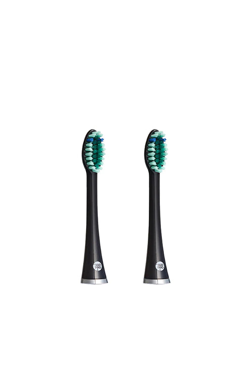 360PRO EVO HEADS REGULAR SOFT - BLACK - 2 PACK-Matakana Pharmacy